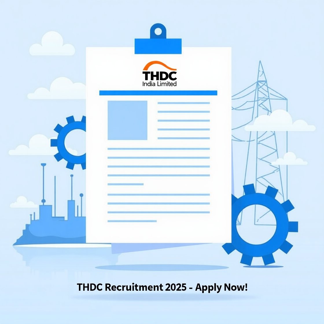 THDC Recruitment Notification 2025